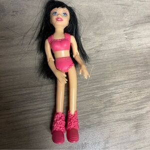 Vintage Polly Pocket, Black Hair, Can Brush Hair.